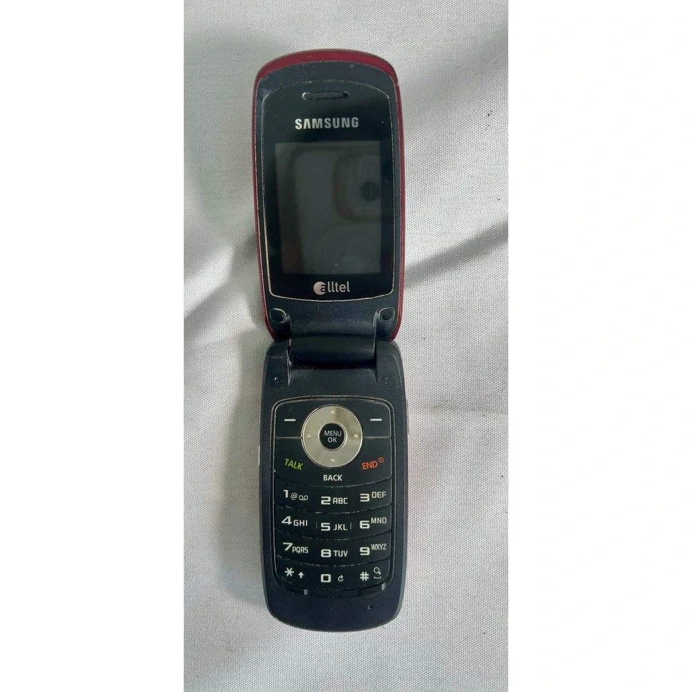 Samsung MyShot II SCH-R430 Red Clamshell Flip Phone